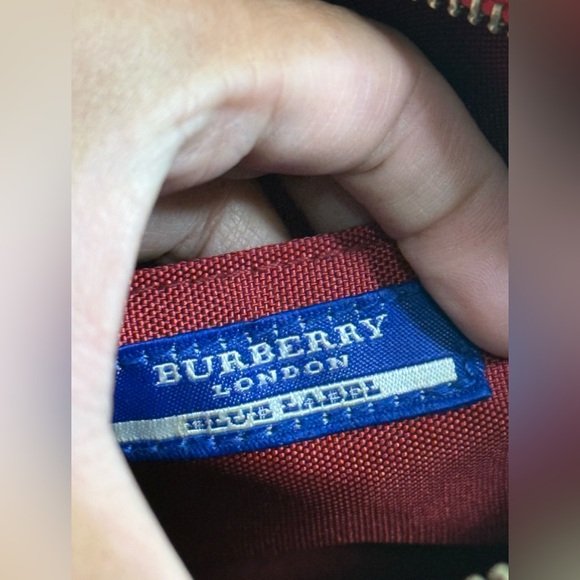 Burberry Bags Burberry Nova Check Blue Label Shoulder Bag Poshmark